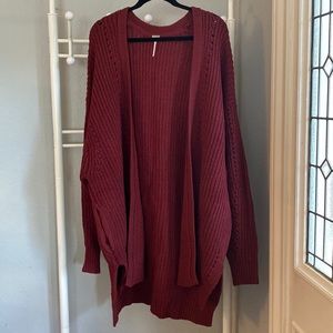 Free People Oversized Cardigan (“Nightingale Cardi”)